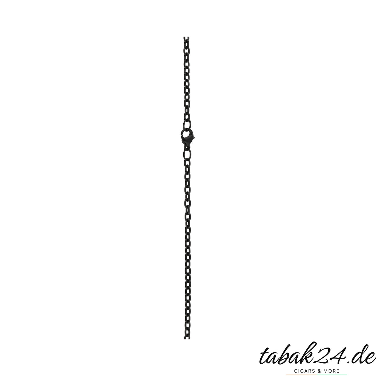 S.T. Dupont Feuerzeug-Halskette Matt Schwarz – Kettendetail