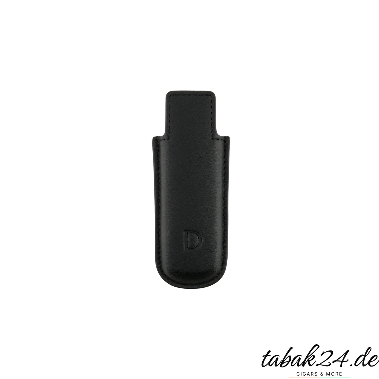 S.T. Dupont Feuerzeugetui Twiggy Schwarz – Vorderansicht