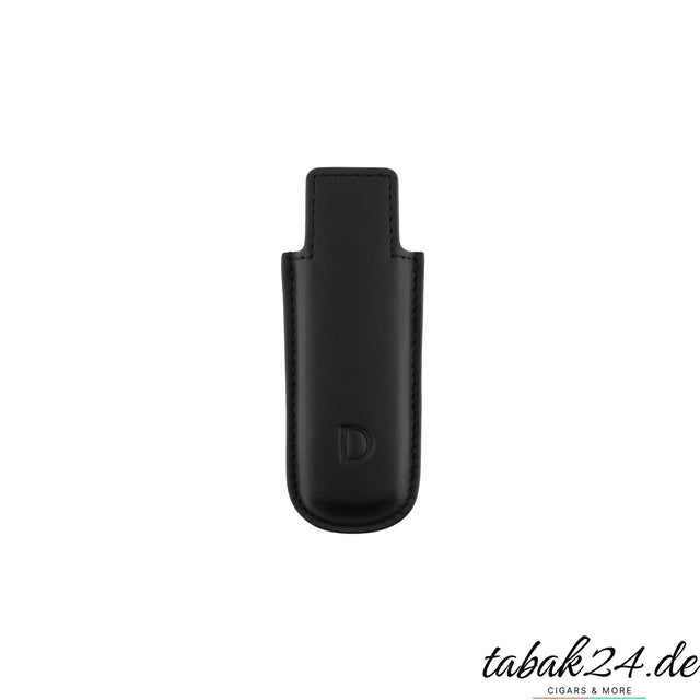 S.T. Dupont Feuerzeugetui Twiggy Schwarz – Vorderansicht