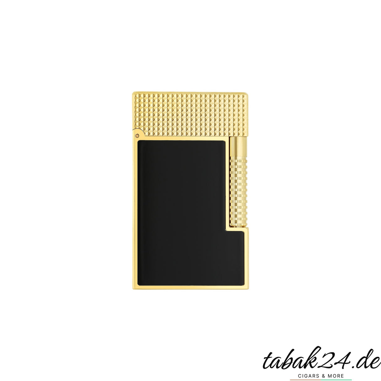 S.T. Dupont Le Grand C23790CL Schwarz Guilloche Gelbgold – Hauptansicht