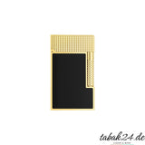 S.T. Dupont Le Grand C23790CL Schwarz Guilloche Gelbgold – Hauptansicht