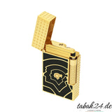 S.T. Dupont Le Grand Cohiba 60 Feuerzeug geöffnet – Dual-Ignition-System mit Soft- und Torch-Flamme