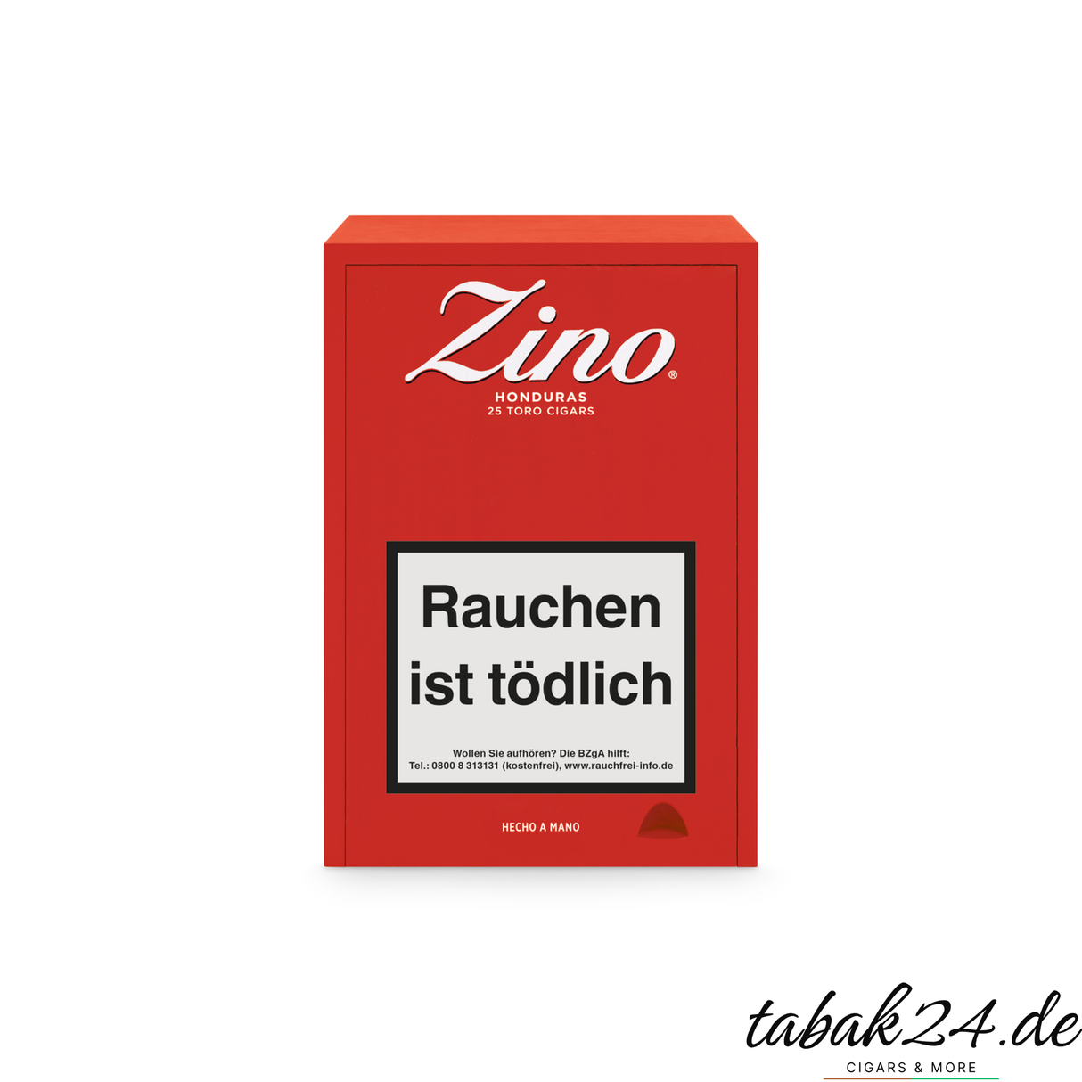 Zino Honduras Toro – 25er Holzkiste geöffnet