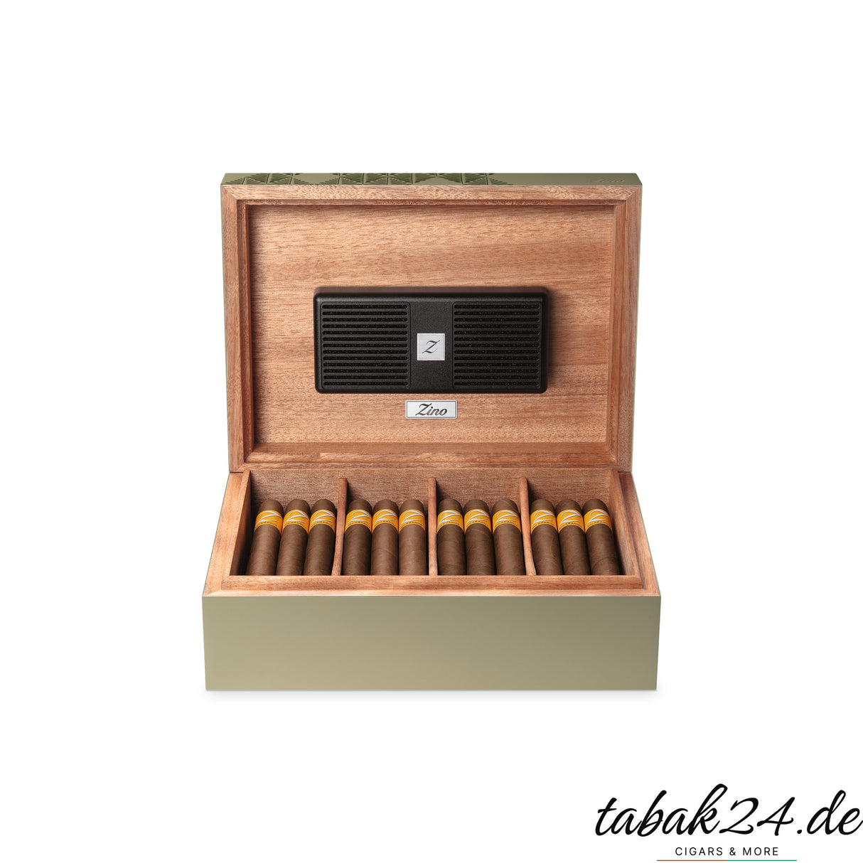Zino Humidor Z60 Z-Collection – Geöffneter Humidor Draufsicht