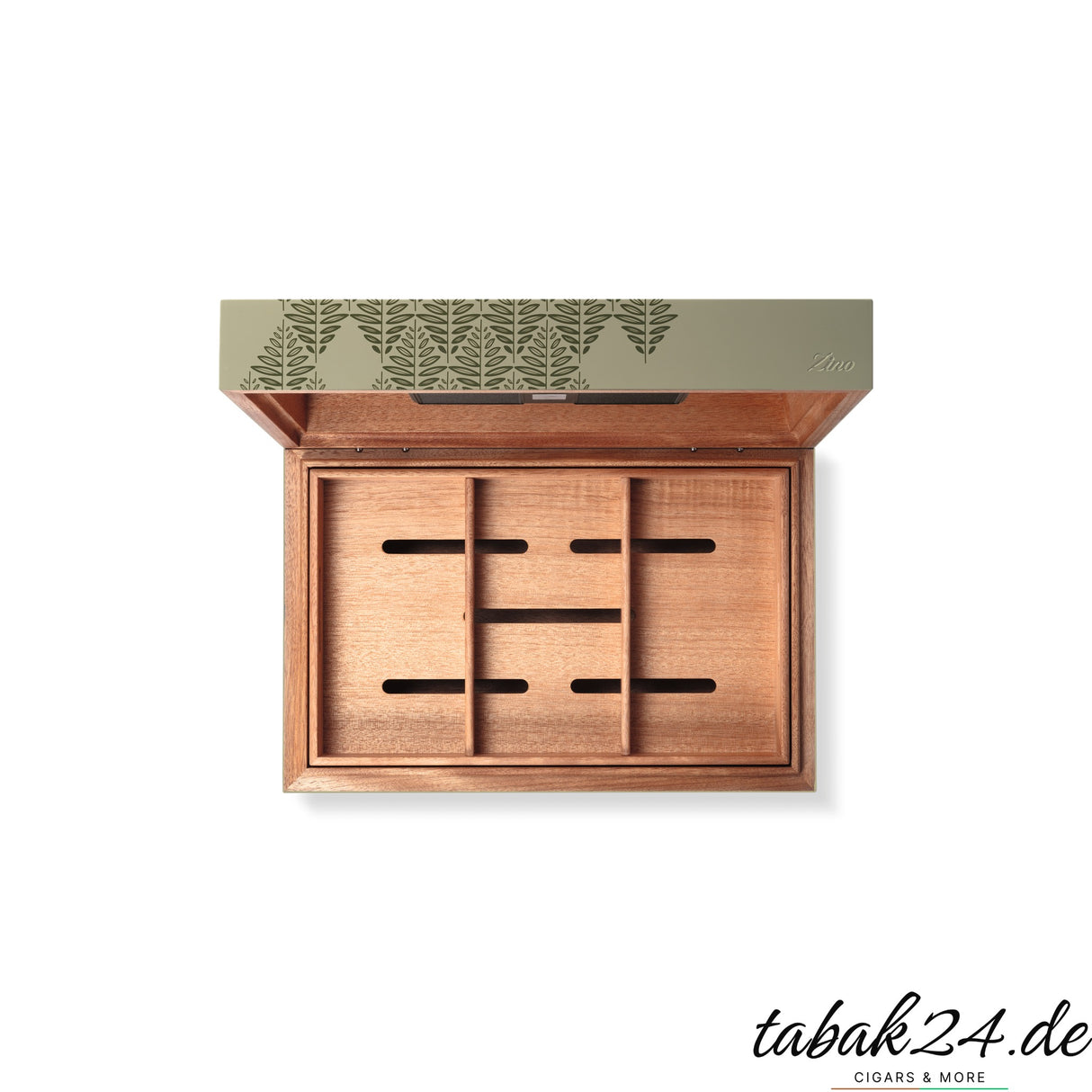 Zino Humidor Z80 Z-Collection – Hygrometer und Befeuchter Detail