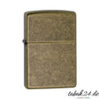 Zippo Feuerzeug Messing antik – Sturmfeuerzeug im Vintage-Look
