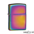 Zippo Feuerzeug Rainbow – Sturmfeuerzeug mit schillernder Regenbogen-Oberfläche