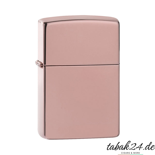 Zippo Feuerzeug Rose Gold – hochglanzpoliertes Sturmfeuerzeug