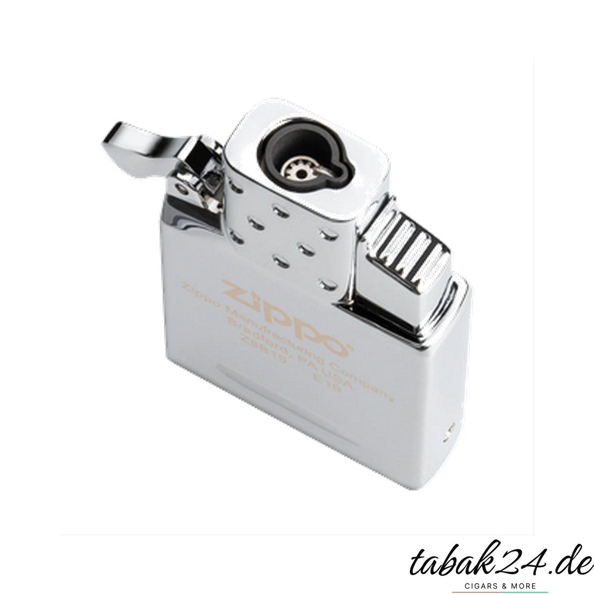 Zippo Gaseinsatz Single Jet Flame – Seitenansicht