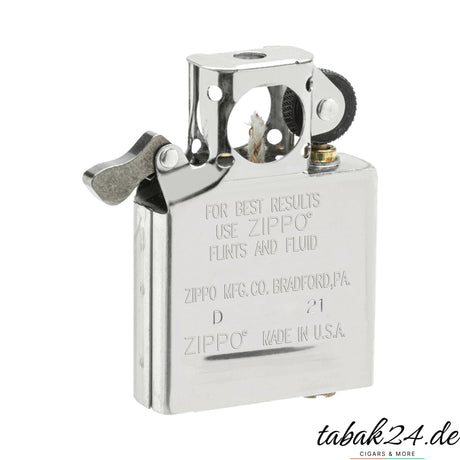Zippo Pfeifeneinsatz Chrom – Benzineinsatz für Pfeifenraucher