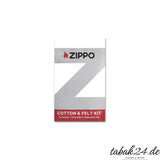 Zippo Watte-Set Cotton & Felt Kit – Verpackung mit 7 Wattebällchen und Ersatzfilz